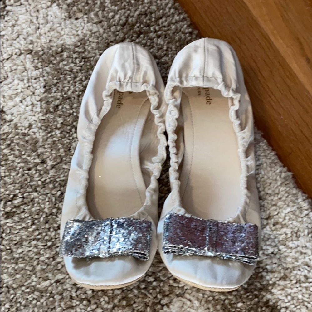 Kate spade bow slippers